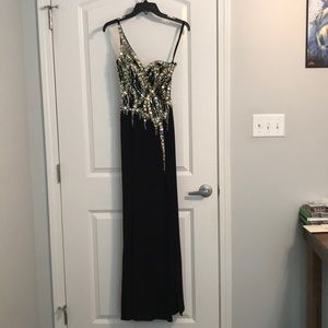 Beaded prom dress